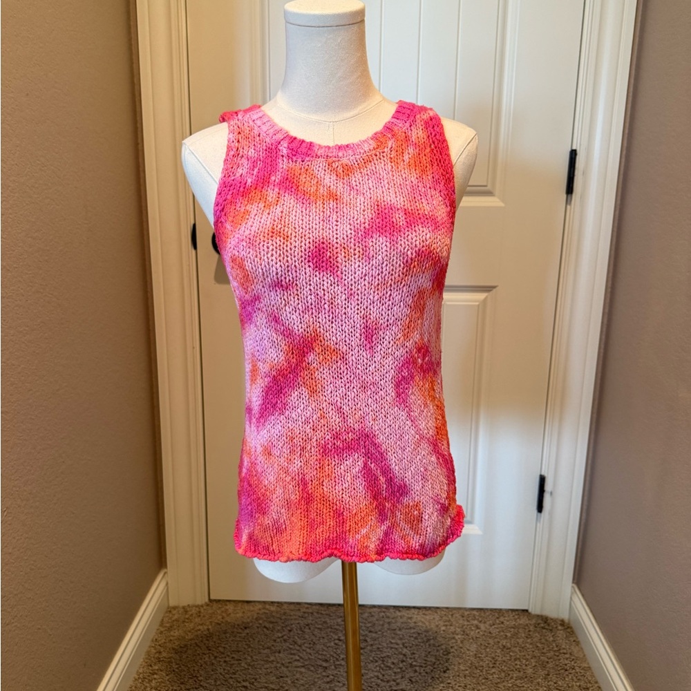 Evereve Jamison Pink and Orange Women's Tank Top - Picture 2 of 5